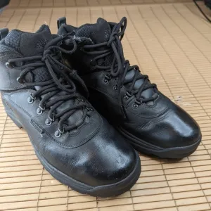Timberland Mens &quot;White Ledge&quot; Waterproof Hiking Boots Size 12 Black Leather 1212
