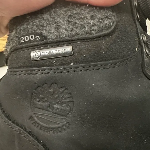 Timberland | Men’s Black Chillberg Waterproof Leather Boots Sz 7