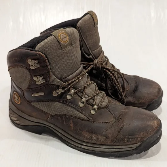 TIMBERLAND Men's Chocorua Trail mid brown leather waterproof hiking boots