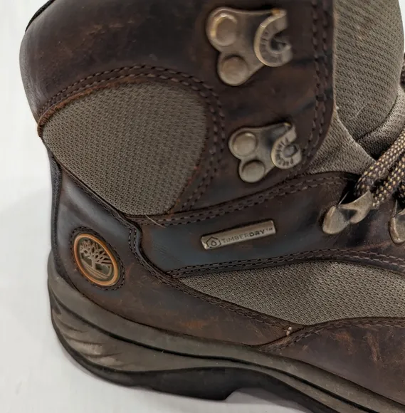 TIMBERLAND Men's Chocorua Trail mid brown leather waterproof hiking boots