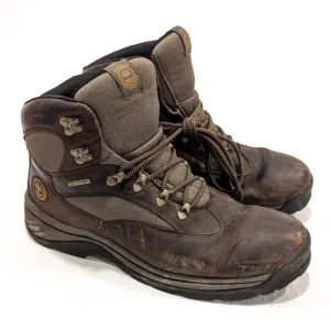 TIMBERLAND Men's Chocorua Trail mid brown leather waterproof hiking boots