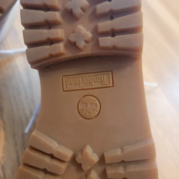 Timberland Premium Waterproof Classic Light Pink Junior Combat Hiking Boots