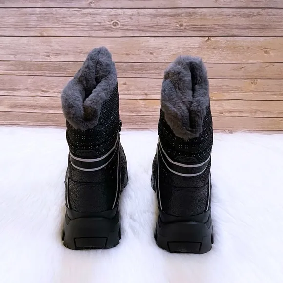 Timberland Women’s Jenness Falls Waterproof Insulated Black Helcor Boots
