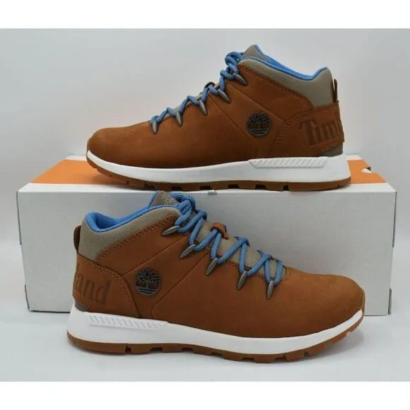 Timberland Womens Size 10 Sprint Trekker Rust Nubuck Mid Hiking Boots Shoes