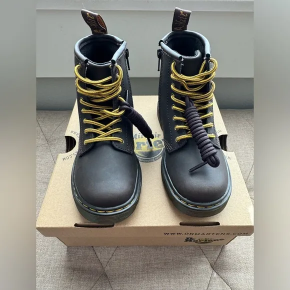 Toddler Dr. Martens 1460 Wildhorse Lamper Boots