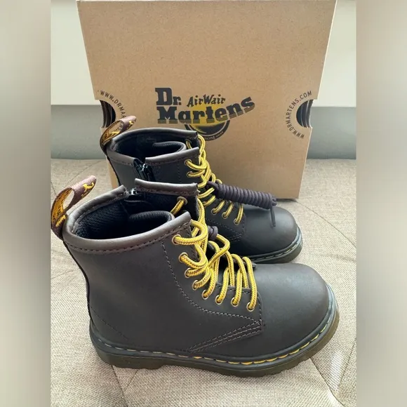 Toddler Dr. Martens 1460 Wildhorse Lamper Boots