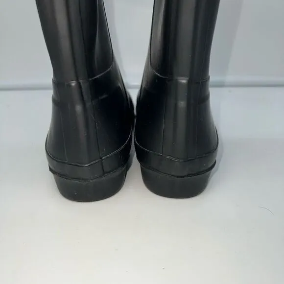 Tommy Hilfiger Viktoria Equestrian Style Rubber Tall Rain Boots