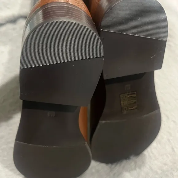 TORY BURCH • Junction Riding Tumbled Leather Boots • Women’s