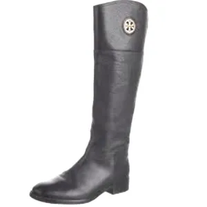 Tory Burch Women's Black Junction Riding Boot
