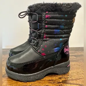 Totes Toddler Girls Unicorn Multi Winter Boots NWT Size 7