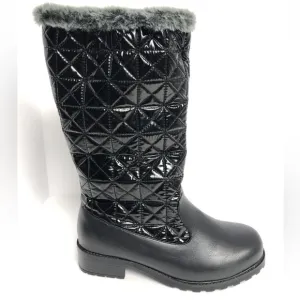 Trotters Women’s Benji 2.0, Black Winter Boots, Size 8.5 WW