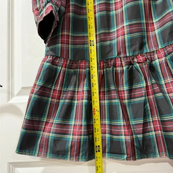 Tuckernuck Palmerston Dress XL | Highland Tartan Holiday Midi Retail$228 NWT