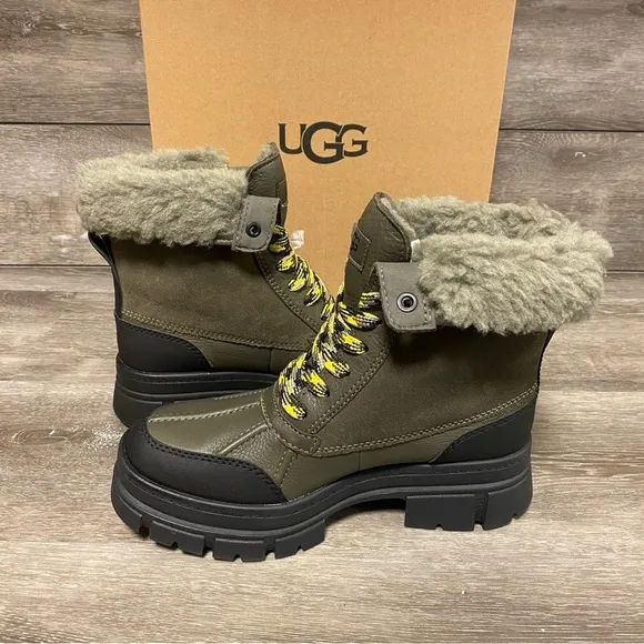 UGG | Ashton Addie Waterproof Snow Boots In Slate NEW