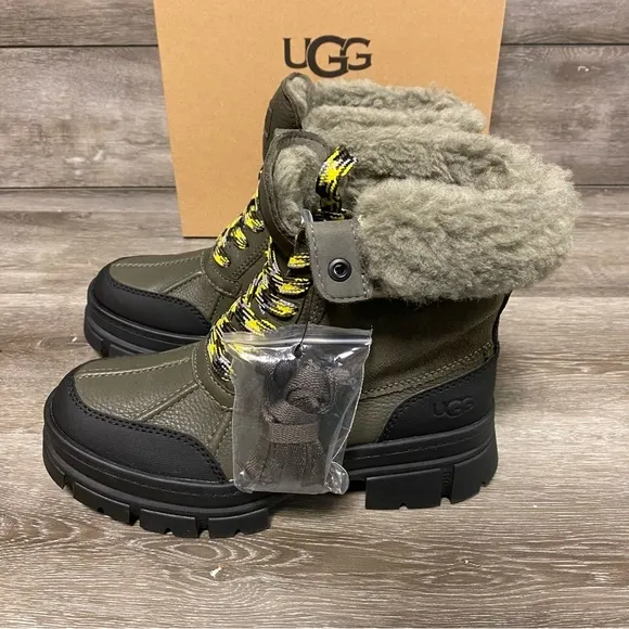 UGG | Ashton Addie Waterproof Snow Boots In Slate NEW