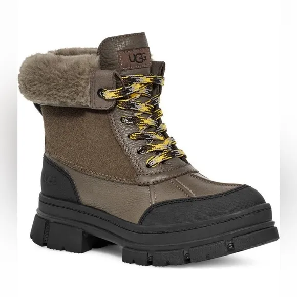 UGG | Ashton Addie Waterproof Snow Boots In Slate NEW