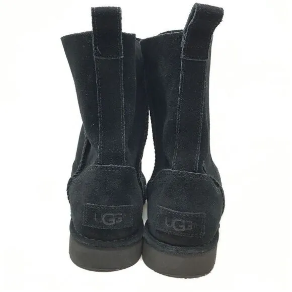 UGG Australia Alida 1017533 Suede Pull On Ankle Winter Boots Women's Size US 6