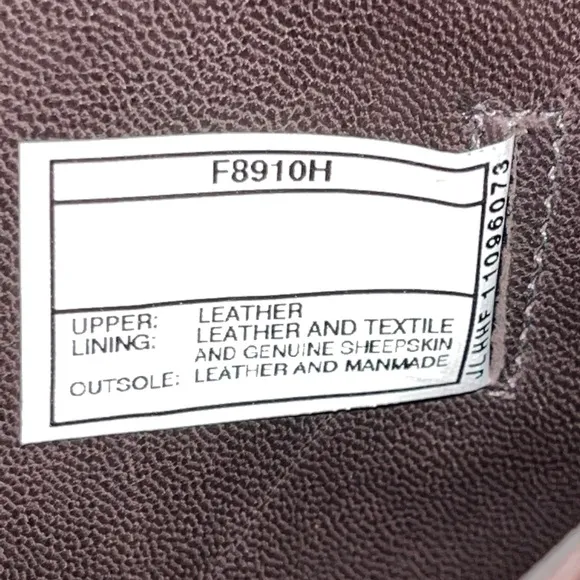UGG Australia Amberlee Espresso Leather Equestrian Style Boots, Size 6