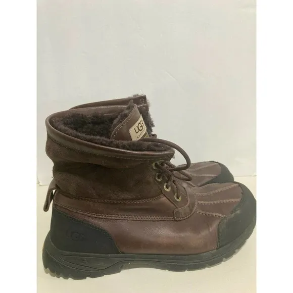 UGG Australia Hilgard Winter Boots Suede 3017 VIBRAM Men’s Size 9.5‎