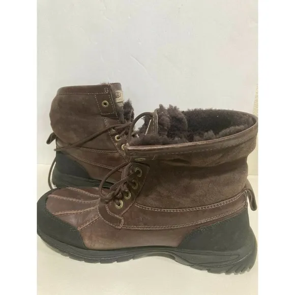 UGG Australia Hilgard Winter Boots Suede 3017 VIBRAM Men’s Size 9.5‎