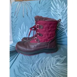 UGG Australia Lachlan Shearling Waterproof Cordovan Maroon Winter Snow Boots