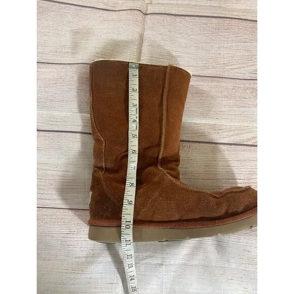 Ugg Australia Women's Brown Sherling Snow Boots - 8