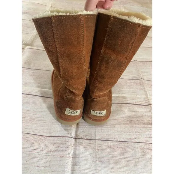 Ugg Australia Women's Brown Sherling Snow Boots - 8