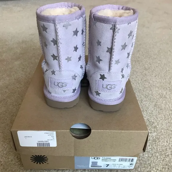 UGG baby girl boots (Size 7)