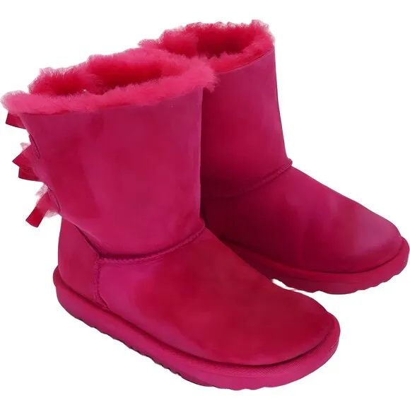 UGG Bailey Bow II Women's Winter Boots Size 5 - Stylish &amp; Cozy