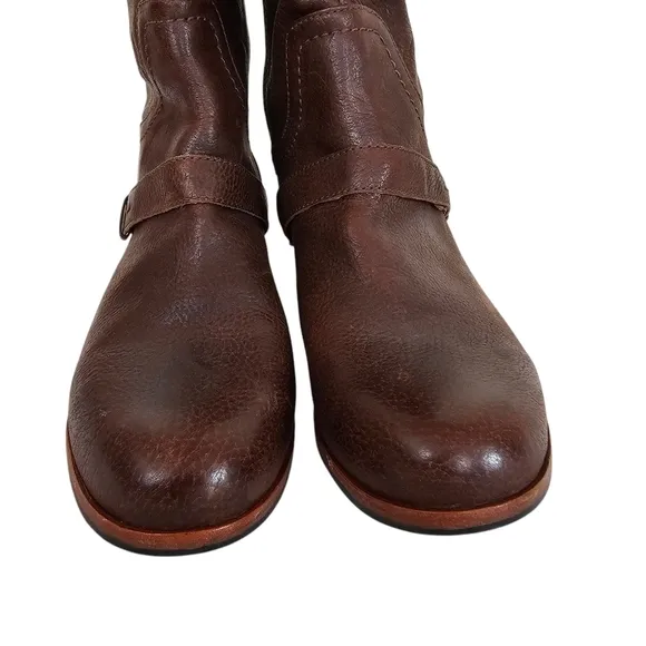 UGG Channing Leather Equestrian Knee High Riding Boots