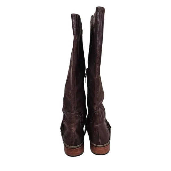 UGG Channing Leather Equestrian Knee High Riding Boots