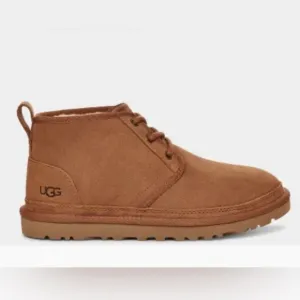 Ugg chestnut Nueumal tie suede sheepskin suede winter boots size 5/6