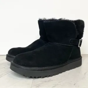 UGG Karel Black Mini Winter Boot 6