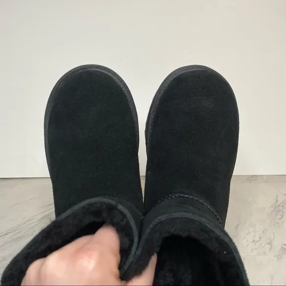 UGG Karel Black Mini Winter Boot 6
