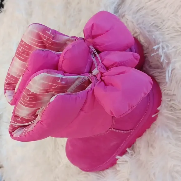 UGG Kid's Bailey Bow Maxi Winter Boots Pink NWOB Multi Sizes