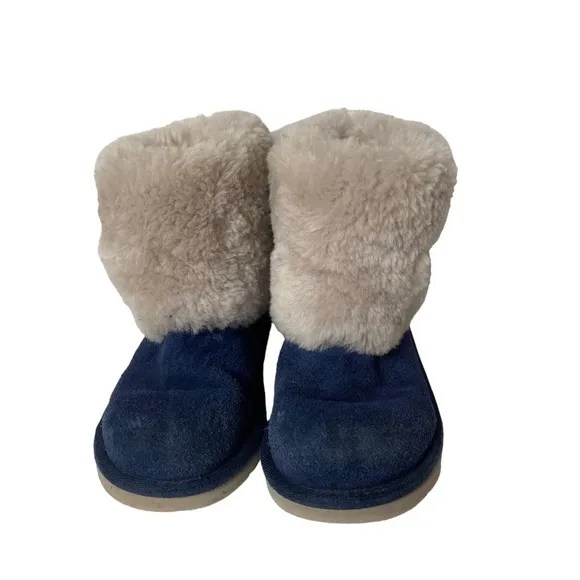 Ugg little kids children winter boots blue size 12