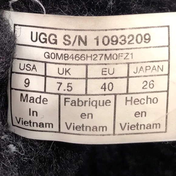 UGG Mini Brigette Knit Bow Sheepskin Winter Boots 9