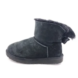 UGG Mini Brigette Knit Bow Sheepskin Winter Boots 9