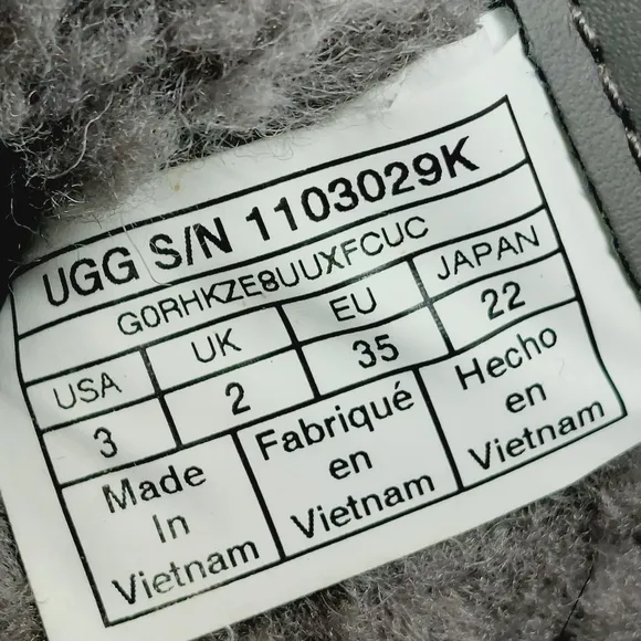 Ugg Suede Sheepskin Lining  Round Toe Back Zip Winter Boots H202