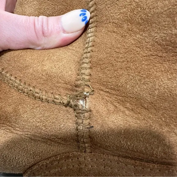UGG Ultra Short Chestnut Suede Winter Boots