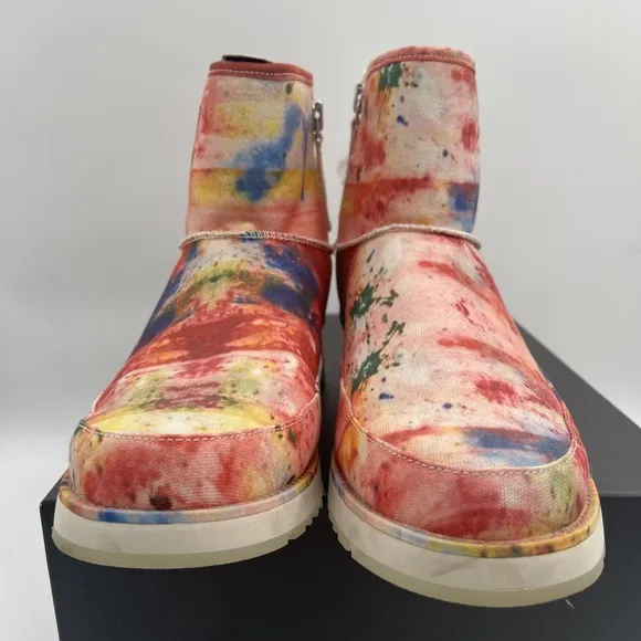 UGG x OVADIA Classic Mini Tie-Dye Boots - Ugg Slipper Boots - Men's Size 12
