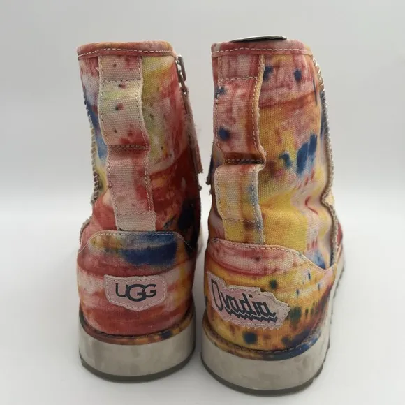 UGG x OVADIA Classic Mini Tie-Dye Boots - Ugg Slipper Boots - Men's Size 12