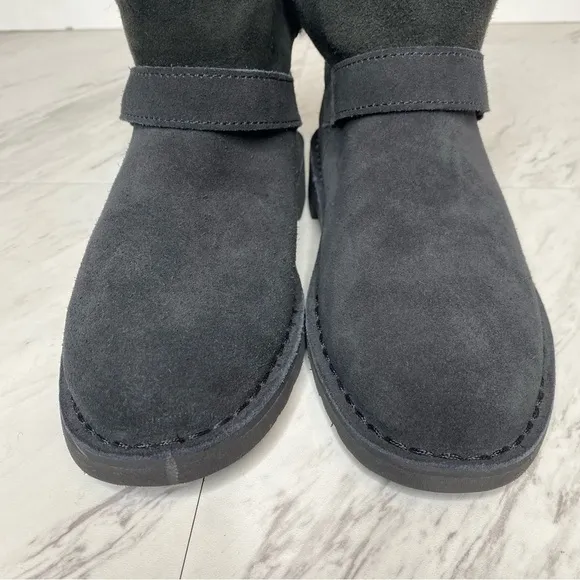 UGG Zariyah Black Suede Winter Boot 6