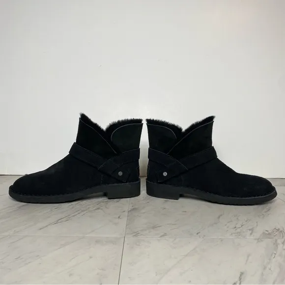 UGG Zariyah Black Suede Winter Boot 6