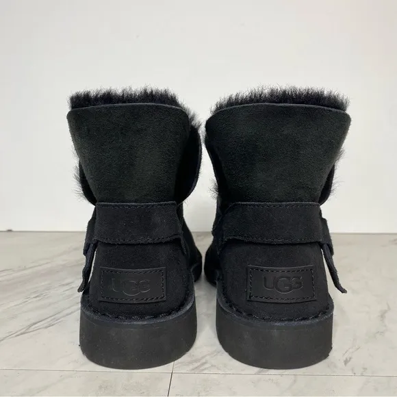 UGG Zariyah Black Suede Winter Boot 6