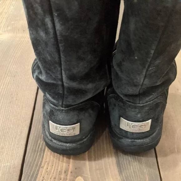 UGG Australia black Kenley sheepskin 1890 boots 7
