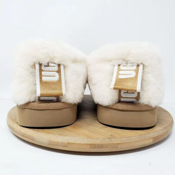 UGG Classic Cozy Bootie Womens 8 Natural Shearling Lined Clog Slipper Shoes