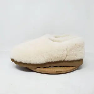 UGG Classic Cozy Bootie Womens 8 Natural Shearling Lined Clog Slipper Shoes