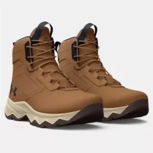 Under Armour Men’s UA Stellar G2 6&quot; Tactical Duty Brown Hiking Boots Men 11.5