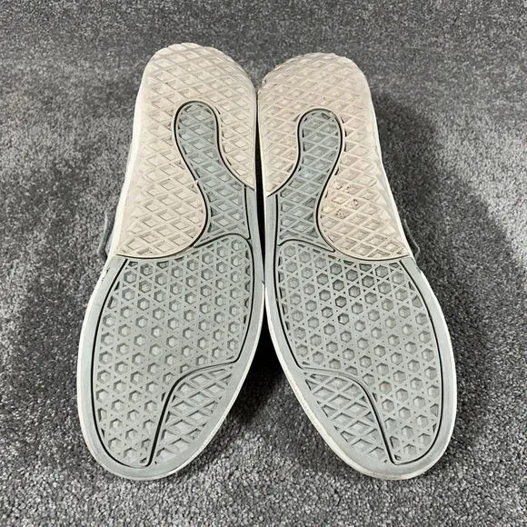 Vans Kyle Walker Pro 2 Gray Suede Hook &amp; Loop Skateboarding Shoes Men's Sz 10.5