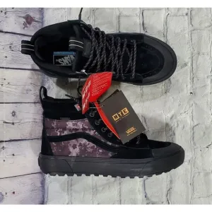 Vans SK8-Hi MTE 2 Black Camo Winter Hiking Boots MENS SIZE 8